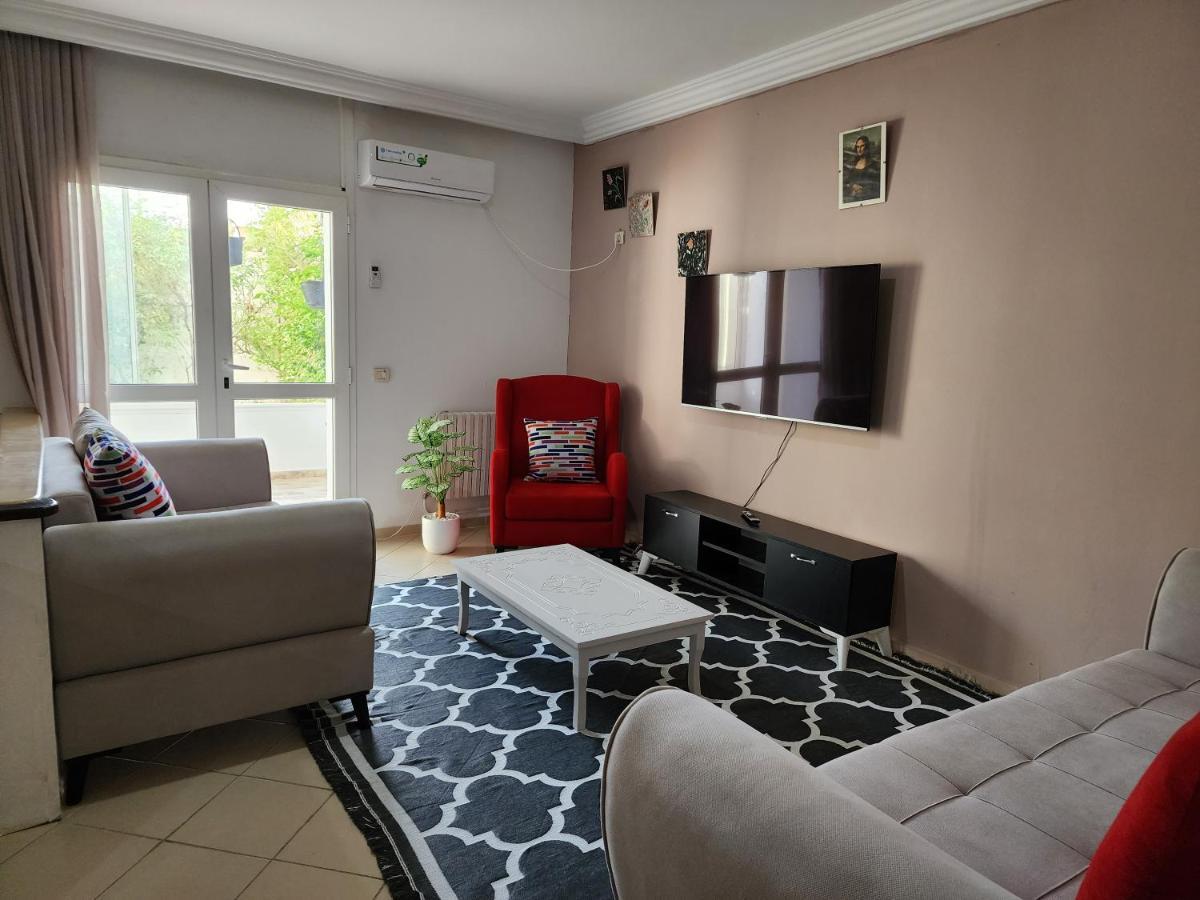 Duplex Bien Equipe Securise Avec Jardin Et Veranda المرسى المظهر الخارجي الصورة
